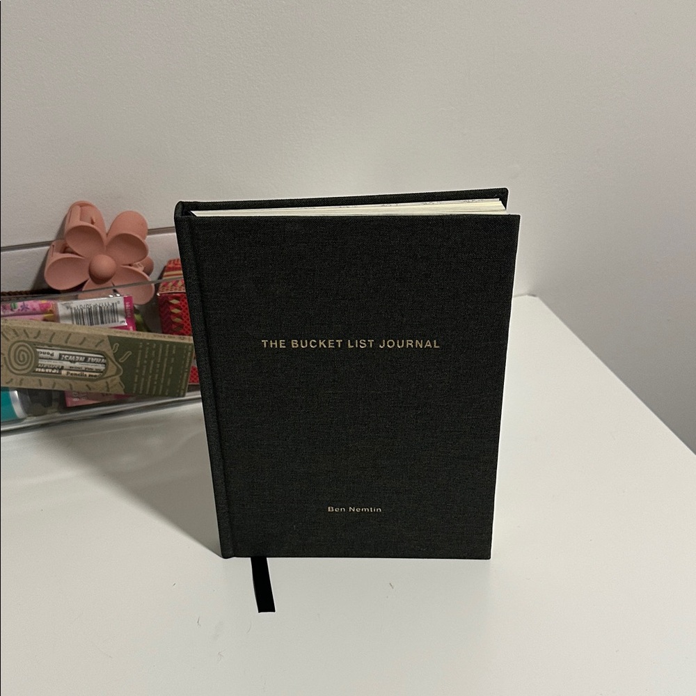 Black Bucket List Journal